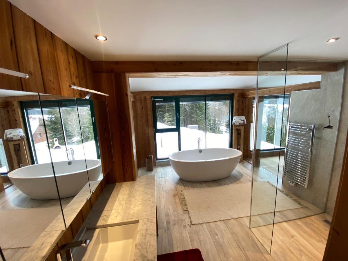 Chalet Sodamin Alpin Mit Wellness هوهنتاورن المظهر الخارجي الصورة