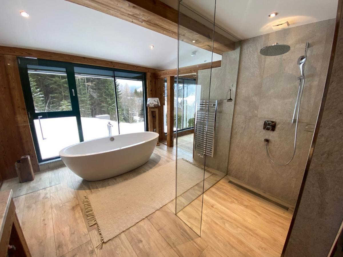 Chalet Sodamin Alpin Mit Wellness هوهنتاورن المظهر الخارجي الصورة