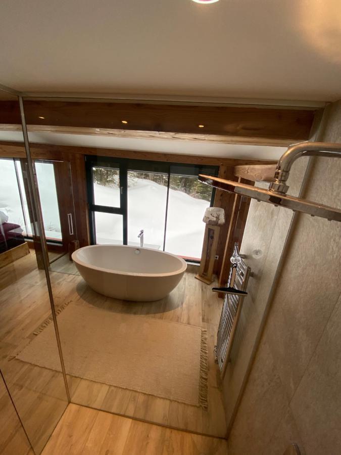 Chalet Sodamin Alpin Mit Wellness هوهنتاورن المظهر الخارجي الصورة